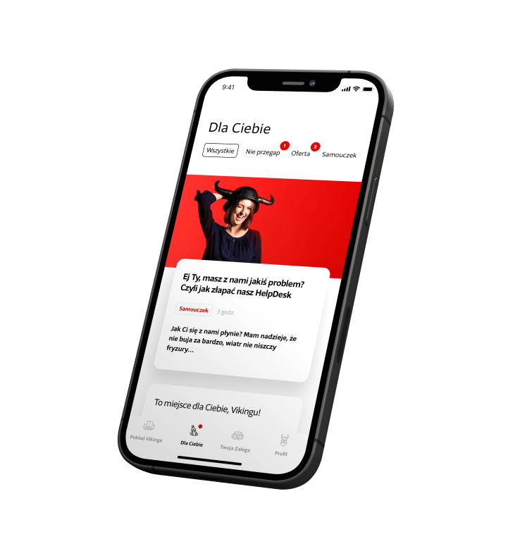 helpdesk w aplikacji Mobile Vikings
